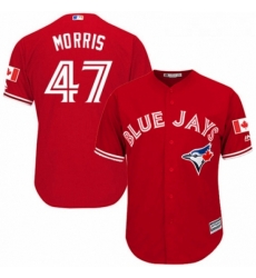 Youth Majestic Toronto Blue Jays 47 Jack Morris Replica Scarlet Alternate MLB Jersey Youth Majestic Toronto Blue Jays 47 Jack Morris Replica Scarlet Alternate MLB Jersey