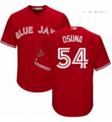 Youth Majestic Toronto Blue Jays 54 Roberto Osuna Authentic Scarlet Alternate MLB Jersey Youth Majestic Toronto Blue Jays 54 Roberto Osuna Authentic Scarlet Alternate MLB Jersey
