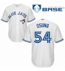 Youth Majestic Toronto Blue Jays 54 Roberto Osuna Authentic White Home MLB Jersey Youth Majestic Toronto Blue Jays 54 Roberto Osuna Authentic White Home MLB Jersey