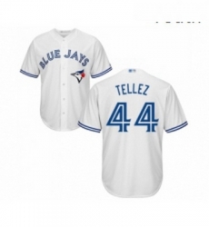Youth Toronto Blue Jays 44 Rowdy Tellez Replica White Home Baseball Jersey Youth Toronto Blue Jays 44 Rowdy Tellez Replica White Home Baseball Jersey