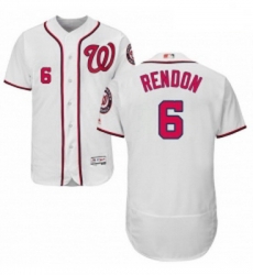 Mens Majestic Washington Nationals 6 Anthony Rendon White Home Flex Base Authentic Collection MLB Jersey Mens Majestic Washington Nationals 6 Anthony Rendon White Home Flex Base Authentic Collection MLB Jersey