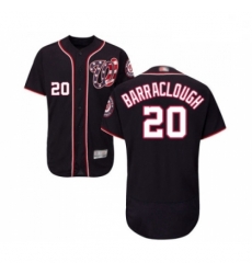 Mens Washington Nationals 20 Kyle Barraclough Navy Blue Alternate Flex Base Authentic Collection Baseball Jersey Mens Washington Nationals 20 Kyle Barraclough Navy Blue Alternate Flex Base Authentic Collection Baseball Jersey
