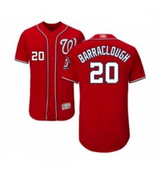 Mens Washington Nationals 20 Kyle Barraclough Red Alternate Flex Base Authentic Collection Baseball Jersey Mens Washington Nationals 20 Kyle Barraclough Red Alternate Flex Base Authentic Collection Baseball Jersey