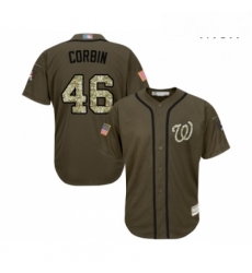 Mens Washington Nationals 46 Patrick Corbin Authentic Green Salute to Service Baseball Jersey Mens Washington Nationals 46 Patrick Corbin Authentic Green Salute to Service Baseball Jersey