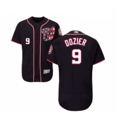 Mens Washington Nationals 9 Brian Dozier Navy Blue Alternate Flex Base Authentic Collection Baseball Jersey Mens Washington Nationals 9 Brian Dozier Navy Blue Alternate Flex Base Authentic Collection Baseball Jersey