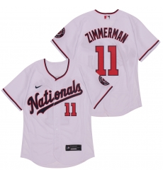 Nationals 11 Ryan Zimmerman White Nike 2020 Flexbase Jersey Nationals 11 Ryan Zimmerman White Nike 2020 Flexbase Jersey