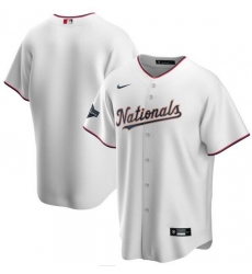 Nationals Blank White Gold Youth Nike 2020 Gold Program Cool Base Jersey Nationals Blank White Gold Youth Nike 2020 Gold Program Cool Base Jersey