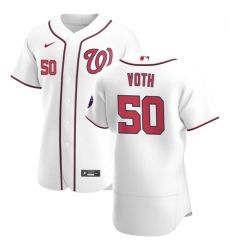 Washington Nationals 50 Austin Voth Men Nike White Home 2020 Authentic Player MLB Jersey Washington Nationals 50 Austin Voth Men Nike White Home 2020 Authentic Player MLB Jersey