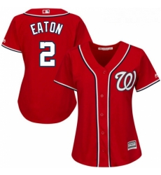 Womens Majestic Washington Nationals 2 Adam Eaton Authentic Red Alternate 1 Cool Base MLB Jersey Womens Majestic Washington Nationals 2 Adam Eaton Authentic Red Alternate 1 Cool Base MLB Jersey