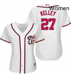 Womens Majestic Washington Nationals 27 Shawn Kelley Authentic White Home Cool Base MLB Jersey Womens Majestic Washington Nationals 27 Shawn Kelley Authentic White Home Cool Base MLB Jersey