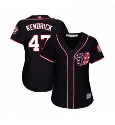 Womens Washington Nationals 47 Howie Kendrick Replica Navy Blue Alternate 2 Cool Base Baseball Jersey Womens Washington Nationals 47 Howie Kendrick Replica Navy Blue Alternate 2 Cool Base Baseball Jersey