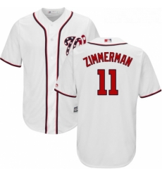 Youth Majestic Washington Nationals 11 Ryan Zimmerman Authentic White Home Cool Base MLB Jersey Youth Majestic Washington Nationals 11 Ryan Zimmerman Authentic White Home Cool Base MLB Jersey