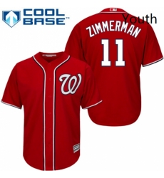 Youth Majestic Washington Nationals 11 Ryan Zimmerman Replica Red Alternate 1 Cool Base MLB Jersey Youth Majestic Washington Nationals 11 Ryan Zimmerman Replica Red Alternate 1 Cool Base MLB Jersey