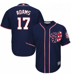 Youth Majestic Washington Nationals 17 Matt Adams Authentic Navy Blue Alternate 2 Cool Base MLB Jersey Youth Majestic Washington Nationals 17 Matt Adams Authentic Navy Blue Alternate 2 Cool Base MLB Jersey