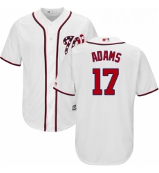 Youth Majestic Washington Nationals 17 Matt Adams Replica White Home Cool Base MLB Jersey Youth Majestic Washington Nationals 17 Matt Adams Replica White Home Cool Base MLB Jersey