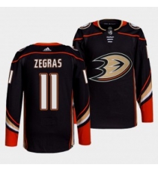 Adidas Men's Anaheim Ducks #11 Trevor Zegras Black Home Authentic Stitched NHL Jersey Adidas Men's Anaheim Ducks #11 Trevor Zegras Black Home Authentic Stitched NHL Jersey