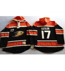 Anaheim Ducks 17 Ryan Kesler Black Sawyer Hooded Sweatshirt Stitched NHL Jersey Anaheim Ducks 17 Ryan Kesler Black Sawyer Hooded Sweatshirt Stitched NHL Jersey