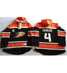 Anaheim Ducks 4 Cam Fowler Black Sawyer Hooded Sweatshirt Stitched NHL Jersey Anaheim Ducks 4 Cam Fowler Black Sawyer Hooded Sweatshirt Stitched NHL Jersey