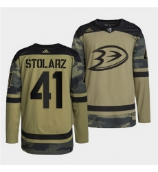 Men Anaheim Ducks 41 Anthony Stolarz 2022 Camo Military Appreciation Night Stitched jersey Men Anaheim Ducks 41 Anthony Stolarz 2022 Camo Military Appreciation Night Stitched jersey