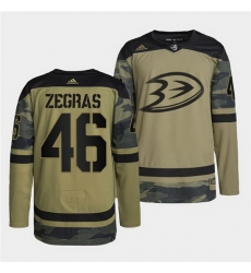 Men Anaheim Ducks 46 Trevor Zegras 2022 Camo Military Appreciation Night Stitched jersey Men Anaheim Ducks 46 Trevor Zegras 2022 Camo Military Appreciation Night Stitched jersey
