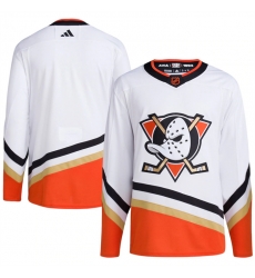Men Anaheim Ducks Blank White 2022 23 Reverse Retro Stitched Jersey Men Anaheim Ducks Blank White 2022 23 Reverse Retro Stitched Jersey