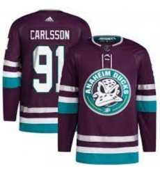 Men Anaheim Ducks Leo Carlsson #91 Adidas 30th Anniversary Stitched NHL Jersey Men Anaheim Ducks Leo Carlsson #91 Adidas 30th Anniversary Stitched NHL Jersey