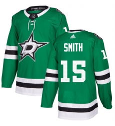 Men Dallas Stars 15 Craig Smith Green Stitched Jersey Men Dallas Stars 15 Craig Smith Green Stitched Jersey
