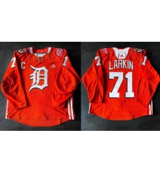 Men Detroit Tigers Red Wings Crossover Limited Edition Stitched Hockey Jersey