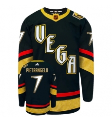 Men Golden Knights 7 Alex Pietrangelo Black 2022 23 Reverse Retro Stitched Jersey Men Golden Knights 7 Alex Pietrangelo Black 2022 23 Reverse Retro Stitched Jersey