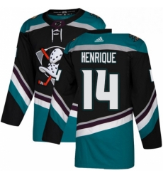 Mens Adidas Anaheim Ducks 14 Adam Henrique Authentic Black Teal Third NHL Jersey Mens Adidas Anaheim Ducks 14 Adam Henrique Authentic Black Teal Third NHL Jersey