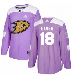 Mens Adidas Anaheim Ducks 18 Patrick Eaves Authentic Purple Fights Cancer Practice NHL Jersey Mens Adidas Anaheim Ducks 18 Patrick Eaves Authentic Purple Fights Cancer Practice NHL Jersey