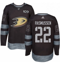Mens Adidas Anaheim Ducks 22 Dennis Rasmussen Premier Black 1917 2017 100th Anniversary NHL Jersey Mens Adidas Anaheim Ducks 22 Dennis Rasmussen Premier Black 1917 2017 100th Anniversary NHL Jersey