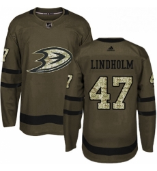 Mens Adidas Anaheim Ducks 47 Hampus Lindholm Authentic Green Salute to Service NHL Jersey Mens Adidas Anaheim Ducks 47 Hampus Lindholm Authentic Green Salute to Service NHL Jersey