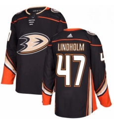 Mens Adidas Anaheim Ducks 47 Hampus Lindholm Premier Black Home NHL Jersey Mens Adidas Anaheim Ducks 47 Hampus Lindholm Premier Black Home NHL Jersey