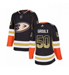 Mens Adidas Anaheim Ducks 50 Benoit Olivier Groulx Authentic Black Drift Fashion NHL Jersey Mens Adidas Anaheim Ducks 50 Benoit Olivier Groulx Authentic Black Drift Fashion NHL Jersey