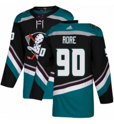 Mens Adidas Anaheim Ducks 90 Giovanni Fiore Authentic Black Teal Third NHL Jersey Mens Adidas Anaheim Ducks 90 Giovanni Fiore Authentic Black Teal Third NHL Jersey