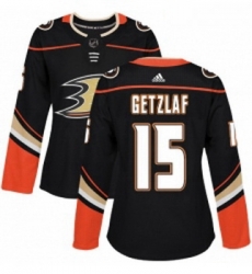 Womens Adidas Anaheim Ducks 15 Ryan Getzlaf Authentic Black Home NHL Jersey Womens Adidas Anaheim Ducks 15 Ryan Getzlaf Authentic Black Home NHL Jersey