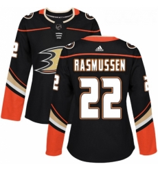 Womens Adidas Anaheim Ducks 22 Dennis Rasmussen Authentic Black Home NHL Jersey Womens Adidas Anaheim Ducks 22 Dennis Rasmussen Authentic Black Home NHL Jersey
