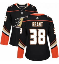 Womens Adidas Anaheim Ducks 38 Derek Grant Authentic Black Home NHL Jersey Womens Adidas Anaheim Ducks 38 Derek Grant Authentic Black Home NHL Jersey