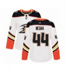 Womens Adidas Anaheim Ducks 44 Jaycob Megna Authentic White Away NHL Jersey Womens Adidas Anaheim Ducks 44 Jaycob Megna Authentic White Away NHL Jersey