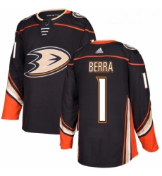 Youth Adidas Anaheim Ducks 1 Reto Berra Authentic Black Home NHL Jersey Youth Adidas Anaheim Ducks 1 Reto Berra Authentic Black Home NHL Jersey