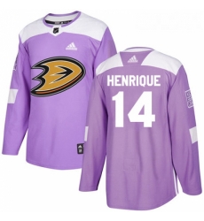 Youth Adidas Anaheim Ducks 14 Adam Henrique Authentic Purple Fights Cancer Practice NHL Jersey Youth Adidas Anaheim Ducks 14 Adam Henrique Authentic Purple Fights Cancer Practice NHL Jersey