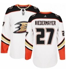 Youth Adidas Anaheim Ducks 27 Scott Niedermayer Authentic White Away NHL Jersey Youth Adidas Anaheim Ducks 27 Scott Niedermayer Authentic White Away NHL Jersey