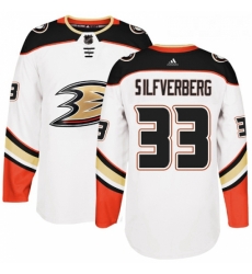 Youth Adidas Anaheim Ducks 33 Jakob Silfverberg Authentic White Away NHL Jersey Youth Adidas Anaheim Ducks 33 Jakob Silfverberg Authentic White Away NHL Jersey