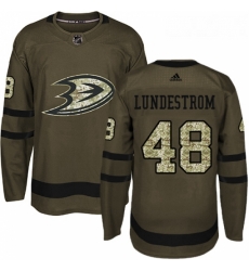 Youth Adidas Anaheim Ducks 48 Isac Lundestrom Authentic Green Salute to Service NHL Jersey Youth Adidas Anaheim Ducks 48 Isac Lundestrom Authentic Green Salute to Service NHL Jersey