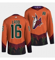 Men Arizona Coyotes 16 Andrew Ladd Orange 2022 23 Reverse Retro Stitched Jersey Men Arizona Coyotes 16 Andrew Ladd Orange 2022 23 Reverse Retro Stitched Jersey