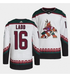 Men Arizona Coyotes 16 Andrew Ladd White Stitched jersey Men Arizona Coyotes 16 Andrew Ladd White Stitched jersey