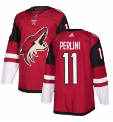 Mens Adidas Arizona Coyotes 11 Brendan Perlini Premier Burgundy Red Home NHL Jersey Mens Adidas Arizona Coyotes 11 Brendan Perlini Premier Burgundy Red Home NHL Jersey