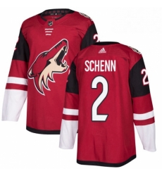Mens Adidas Arizona Coyotes 2 Luke Schenn Premier Burgundy Red Home NHL Jersey Mens Adidas Arizona Coyotes 2 Luke Schenn Premier Burgundy Red Home NHL Jersey
