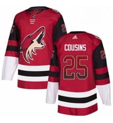 Mens Adidas Arizona Coyotes 25 Nick Cousins Authentic Maroon Drift Fashion NHL Jersey Mens Adidas Arizona Coyotes 25 Nick Cousins Authentic Maroon Drift Fashion NHL Jersey